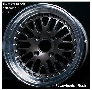 Rotawheels 4x110:  RBs or Flush...help please-rotawheels-flush-identified.jpg